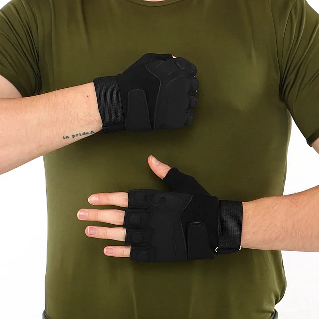 Тактические перчатки
 без пальцев
 SP-SPORT

 BC-8811 (Оливковый)