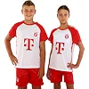 Футбольна форма дитяча із символікою клубу
 BAYERN MUNCHEN домашня 2024 SP-SPORT

 CO-7187 (Білий-червоний)