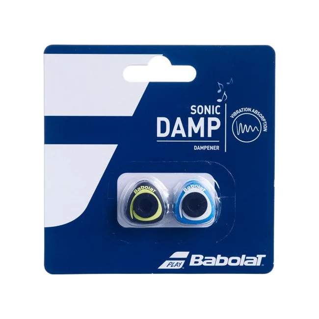 Теннисный вибротушитель Babolat Sonic Damp x 2 blue/yellow