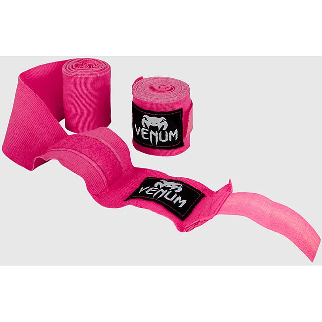 Бинты для бокса VENUM Kontact Boxing (4м) Neo Pink