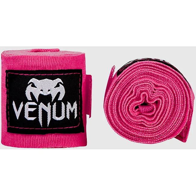 Бинты для бокса VENUM Kontact Boxing (4м) Neo Pink