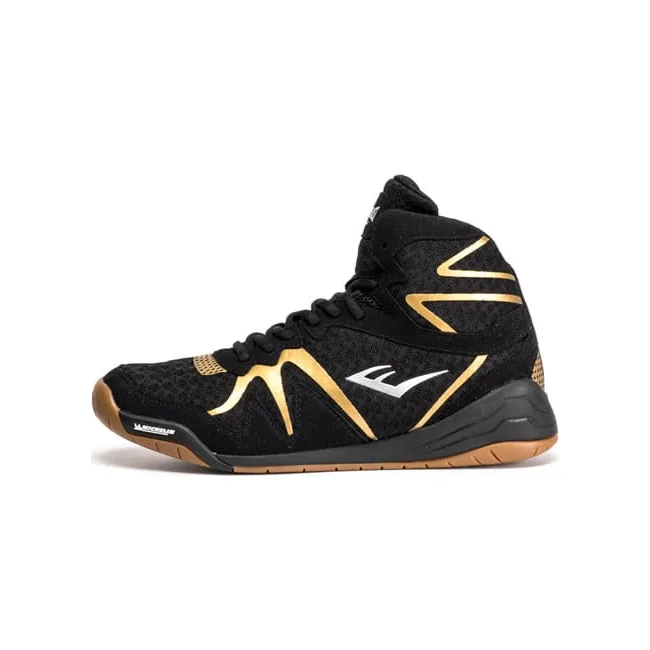 Боксерки для бокса EVERLAST Pivt Low Top Black/Gold