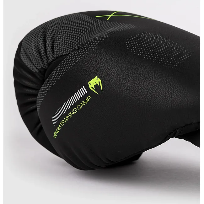 Боксерські рукавички VENUM Training Camp 4.0 - Black/Neon Green