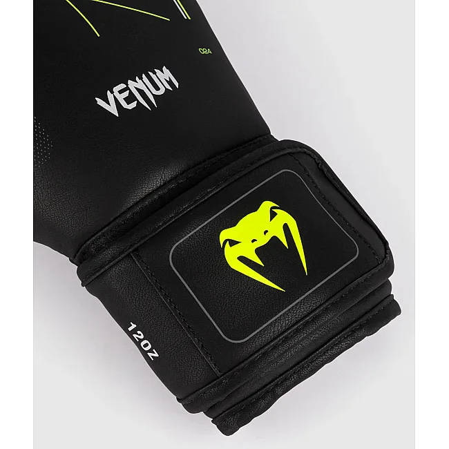 Боксерські рукавички VENUM Training Camp 4.0 - Black/Neon Green