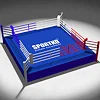 Боксерский ринг Sportko Профессиональный (7,5x7,5 м)