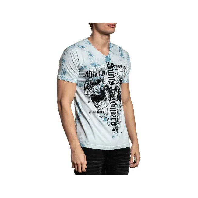 Футболка AFFLICTION Angel City Vneck