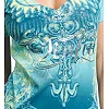 Футболка женская Sinful by AFFLICTION CRAFTWORK V-Neck