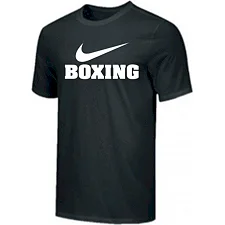 Футболка чоловіча NIKE Mens Boxing WM Tee Black White