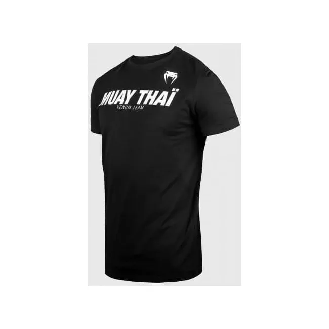 Футболка VENUM Muay Thai VT Black White