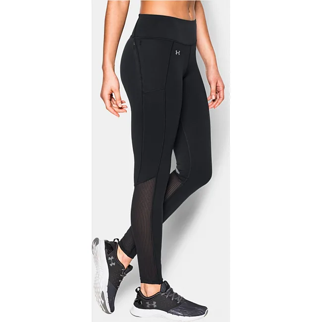 Жіночі штани компресійні Under Armour HeatGear Compression Fly By Leggings Black