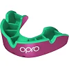 Капа для боксу для дітей OPRO Self-fit GEN5 Youth Silver Pink Green