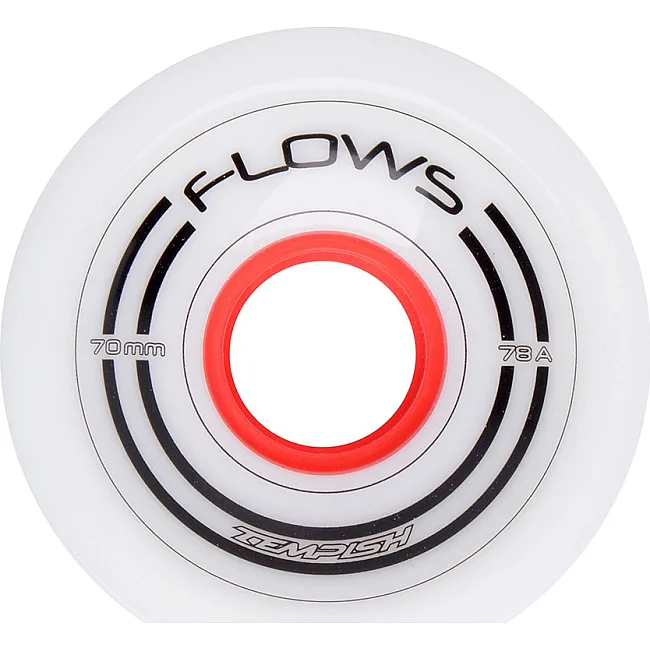 Колеса для лонгборда TEMPISH FLOWS 70x51 78A/white (4 шт.)