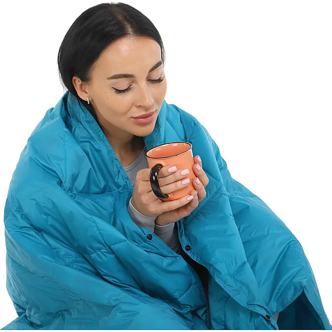 Ковдра мультифункціональна 3в1 CAMPING MULTIFUNCTIONAL PUFFY BLANKET 4MONSTER C-PBF-140