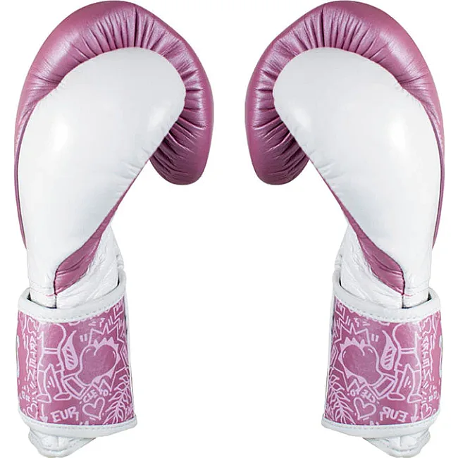 Перчатки для бокса CLETO REYES High Precision Leather Pink White