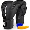 Перчатки для бокса PHANTOM APEX Black (капа в подарок)