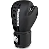 Перчатки для бокса PHANTOM APEX Black (капа в подарок)