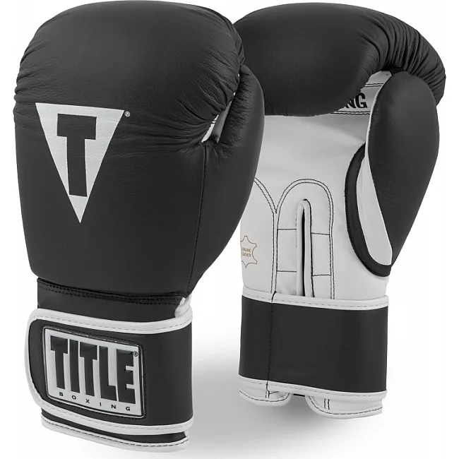 Перчатки для бокса TITLE Pro Style Leather 3.0 Black
