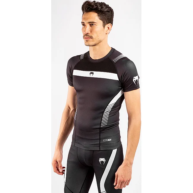 Рашгард із коротким рукавом VENUM Nogi 3.0s Black White