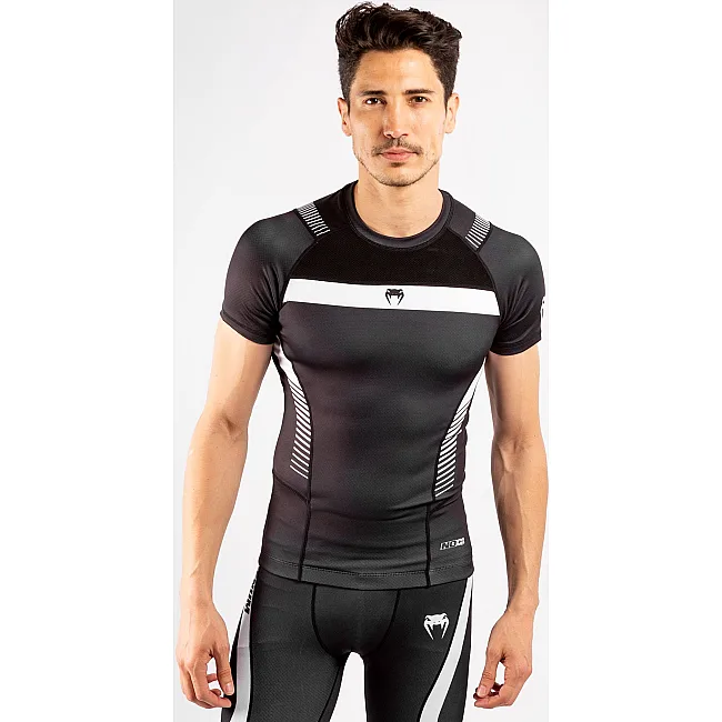 Рашгард із коротким рукавом VENUM Nogi 3.0s Black White