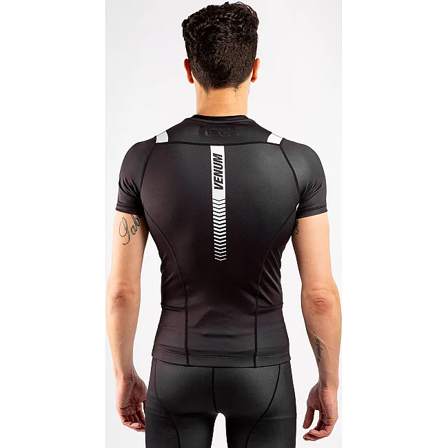 Рашгард із коротким рукавом VENUM Nogi 3.0s Black White
