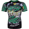 Рашгард VENUM Crocodile Short Sleeves Black Green