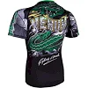 Рашгард VENUM Crocodile Short Sleeves Black Green