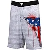 Шорты Throwdown Riot American Flag- White