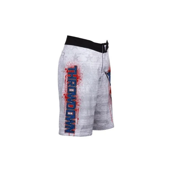 Шорты Throwdown Riot American Flag- White