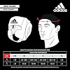 Шлем для тхэквондо (белый) ADIDAS ADITHG01