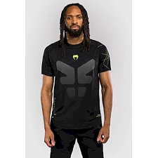 Тренувальна футболка VENUM Training Camp 4.0 Dry Tech - Black/Neon Green