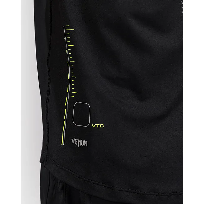 Тренувальна футболка VENUM Training Camp 4.0 Dry Tech - Black/Neon Green