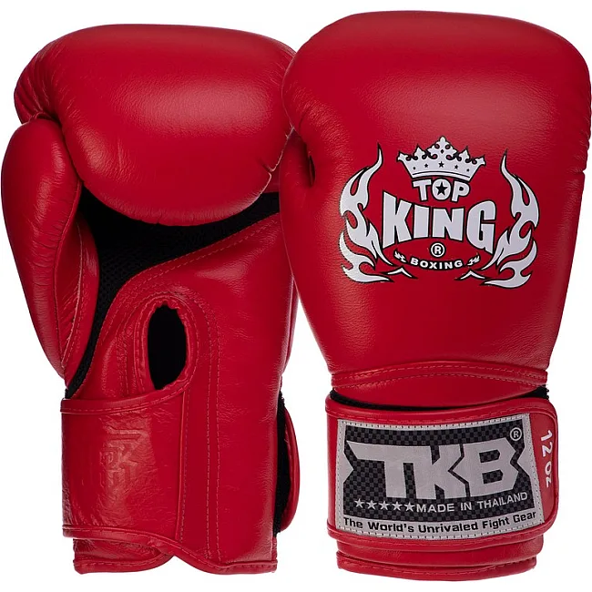 Боксерские перчатки кожаные TOP KING Super AIR TKBGSA