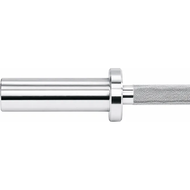Гриф для гантели хромированный с замками ZELART TA-9699 (Хром)