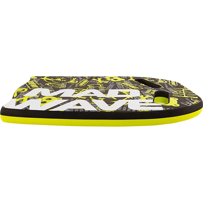 Доска для плавания MADWAVE Ergo Printed M072903 (Салатовый)