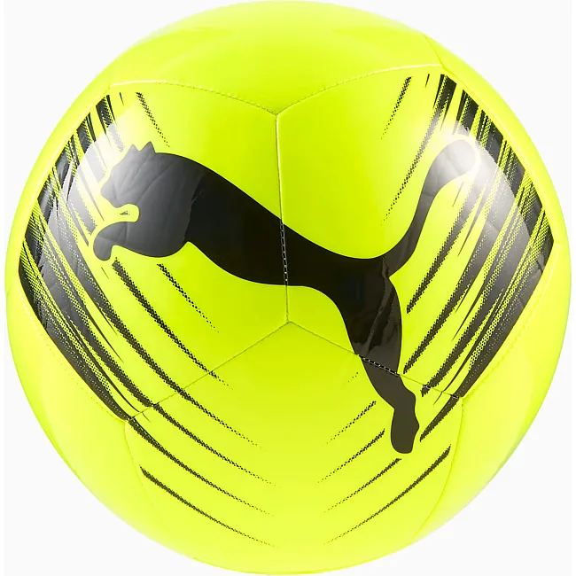 Футбольный мяч Puma Attacanto Graphic Ball желтый, черный