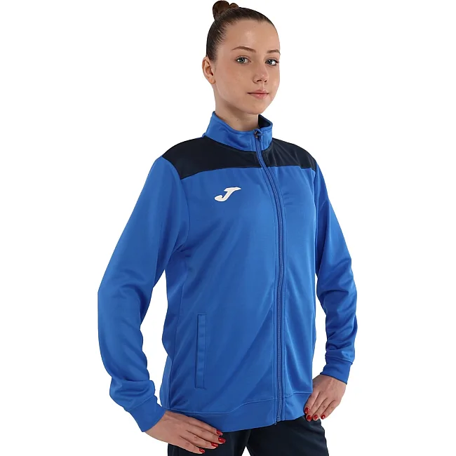 Спортивный костюм кофта на молнии и брюки JOMA PHOENIX III 105113-703 (Синий-темно-синий)