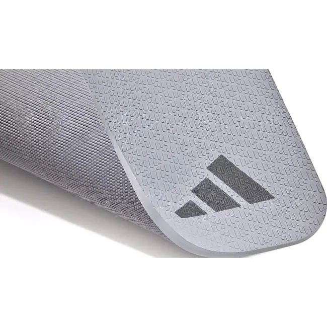 Коврик для йоги ADIDAS Yoga Mat серый 183 х 61 х 1 см