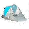 Пляжная палатка NILS CAMP NC3143 голубовато-серая