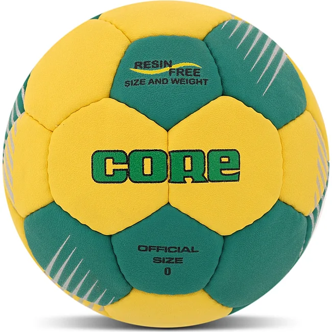 Мяч гандбольный CORE HB-7571-0 (Зеленый-желтый)