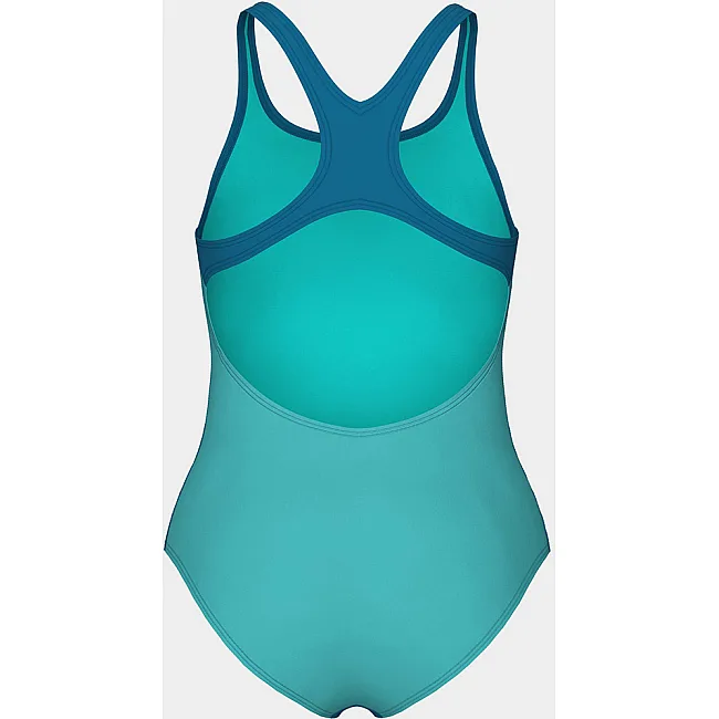 Купальник закритий для дівчат TEAM SWIMSUIT SWIM PRO SOLID бірюзовий (для дітей)