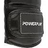 Боксерские перчатки PowerPlay 3016 Contender Черно-Белые