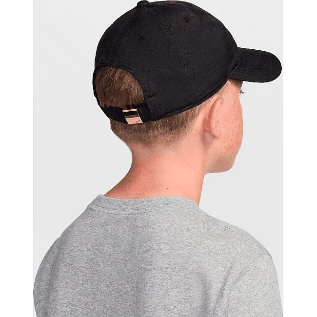 Кепка K NK DF CLUB CAP US CB MTSWSH черный (для детей) 1SIZE