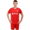 Футбольна форма дитяча із символікою клубу LIVERPOOL домашня 2025 SP-SPORT CO-7355 (Червоний)