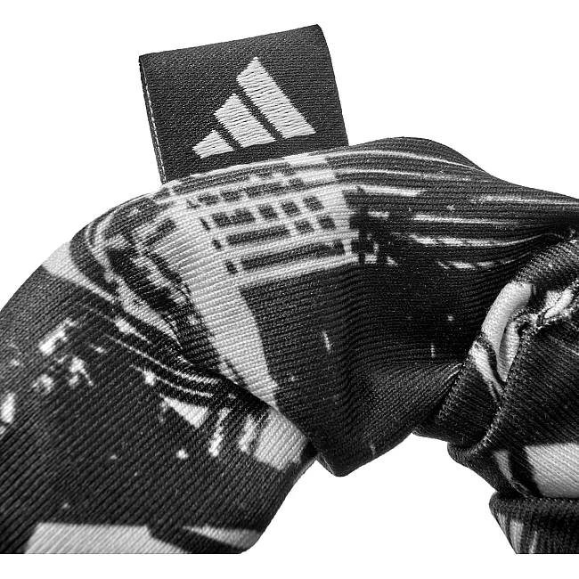 Резинки для волос ADIDAS Hair Scrunchies 2pk черный, белый (для женщин) One Size
