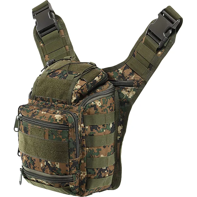 Сумка через плечо тактическая
 SILVER KNIGHT TY-803
 25х23х10см 6л (Камуфляж Multicam)