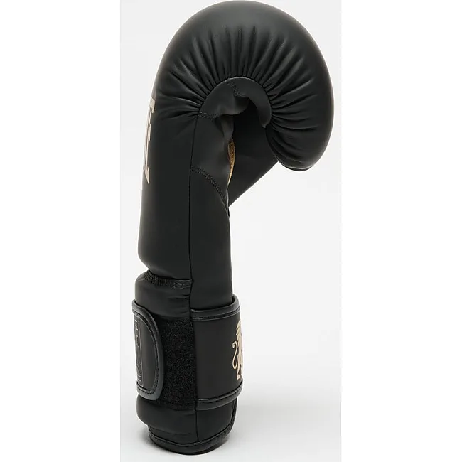 Боксерські рукавиці Leone GN059D Black/Gold (капу в комплекті)