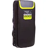 Распродажа! Макивара Прямая тренировочная для отработки ударов FLEX BAD BOYVL-8290 40x20x10см 1шт (Черный-желтый)