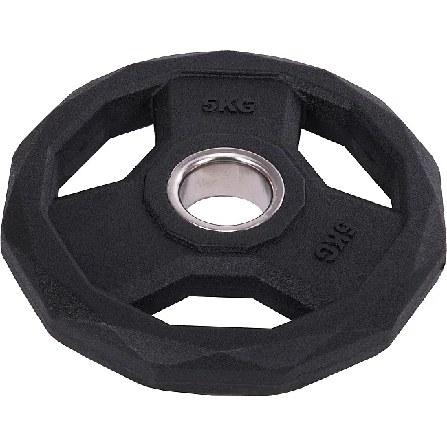 Млинець для штанги поліуретановий
 LI NUO SC-3858-5 51мм 5кг
