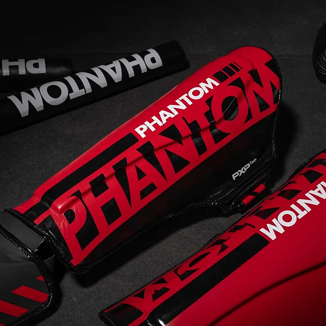 Захист гомілки та стопи Phantom APEX Striking Red