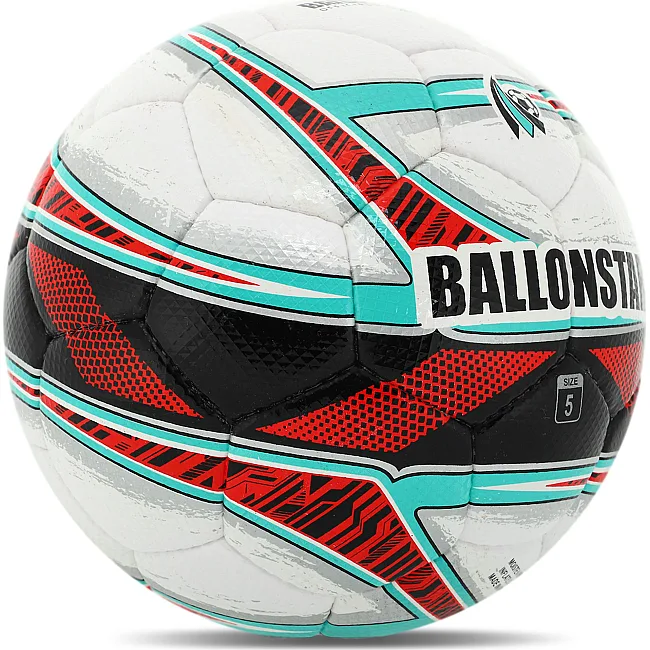 Футбольный мяч
 BALLONSTAR FB-4403 №5 PU (Белый-салатовый)